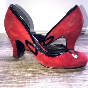 John Fluvvog micacles cana red